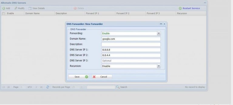 Tacitine Router How To Configure The Alternative DNS – Tacitine Knowledge Cares